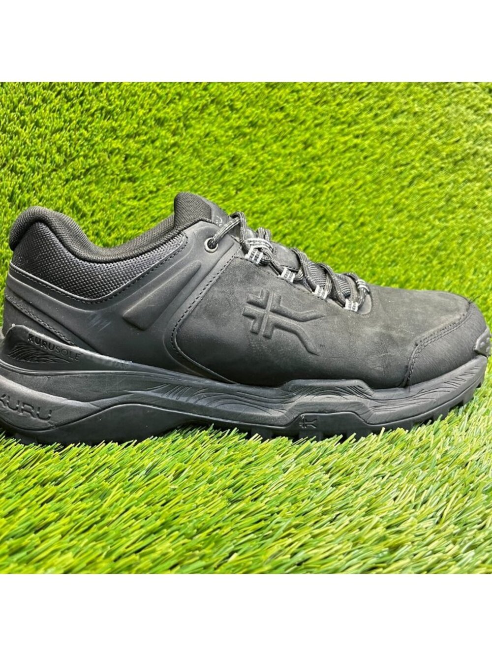 Kuru Ridge Motion Mens‎ Size 12.5 Black Athletic Running Walking Shoes Sneakers